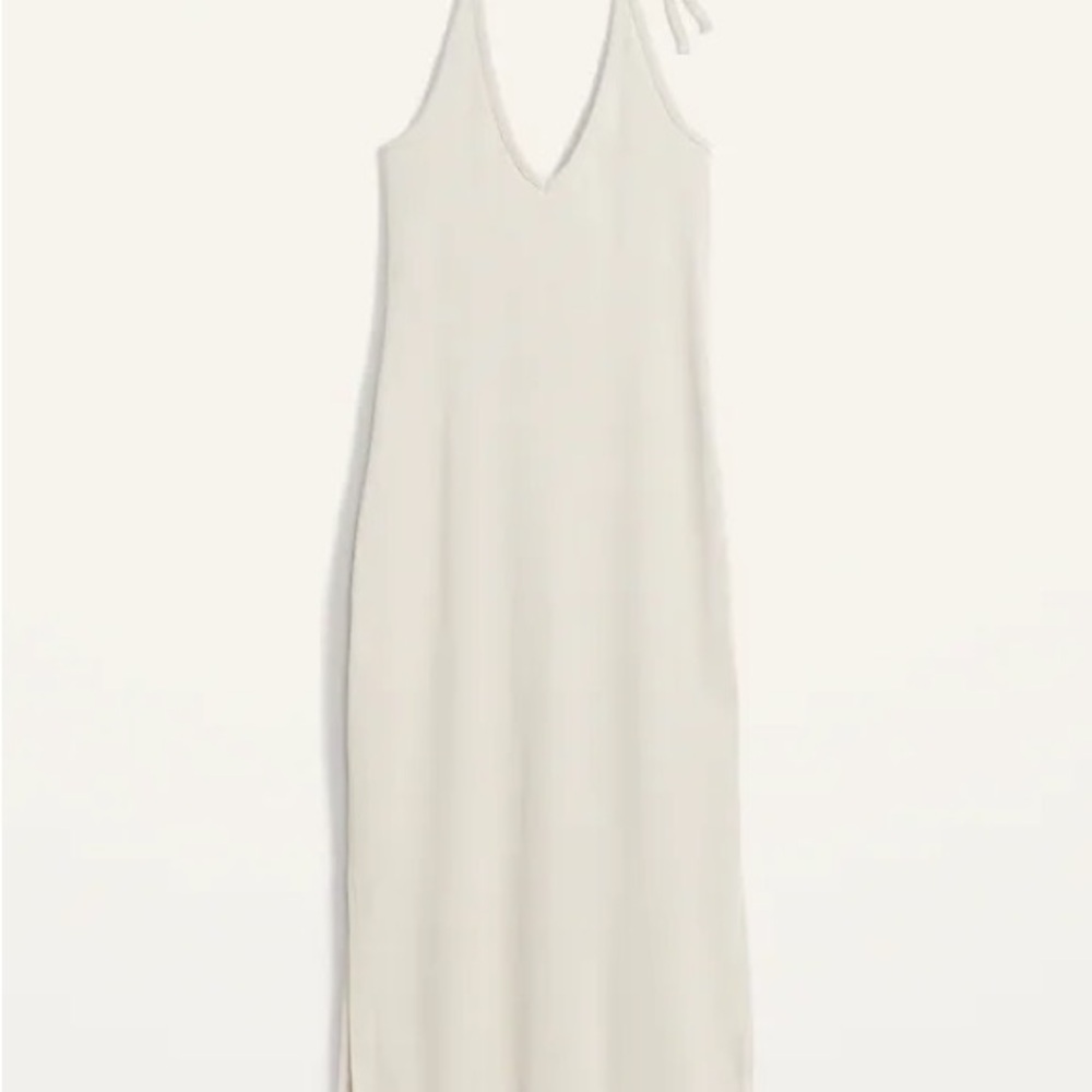 Old Navy Women’s Sleeveless Halter Ribbed  Bodycon Maxi Dress NWOT Size 4X